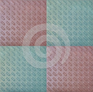 Tile checkered stone floor anti skid pattern texture background