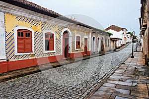 Tile Facade in Sao Luis do Maranhao photo