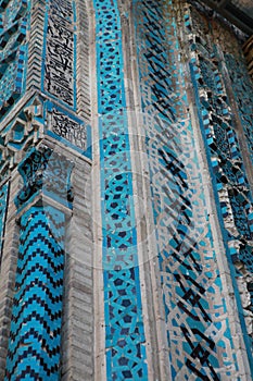 The tile of Malatya Grand Mosque, Turkey.