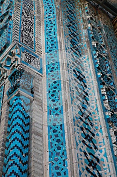 The tile of Malatya Grand Mosque, Turkey. photo