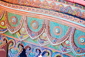Tile mosaic of art
