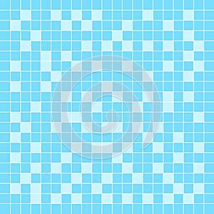 Tile mosaic light blue pattern for square wall background, modern square mosaic grid pattern for decoration architecture, mosaic