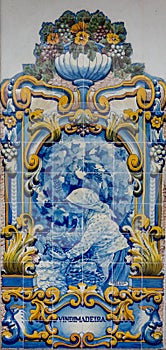 Tile murals at Pinhao railway station