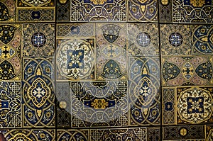 Part of the Maroccan tile