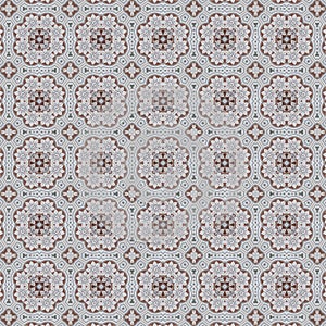 Tile pattern vintage style