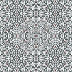 Tile pattern vintage style