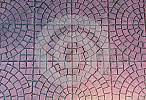 Tile pavement texture