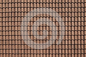 Tile roof background