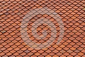 Tile roof texture