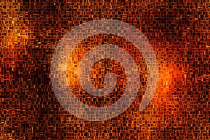 tile. Seamless pattern. Abstract background of computer code. Digital matrix. Big data visualization. Generative AI