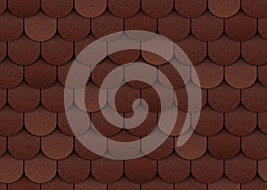 Tile seamless pattern beaver tail