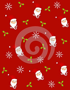 Tileable Santa Claus 3