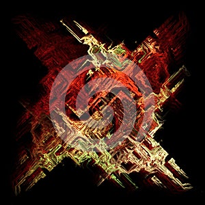 Tiled abstract background