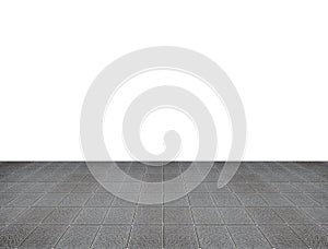 Tiled floor