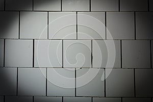 Tiled floor marble white vignette ideal for a background and used in interior design