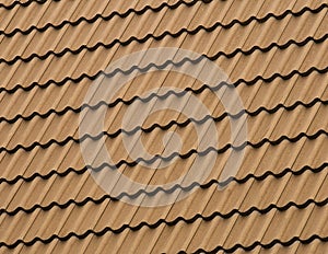 Tiled roof pattern