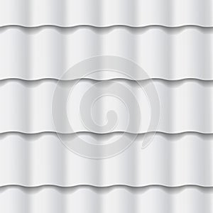 Tiled roof seamless pattern