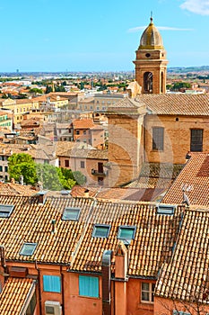 Santarcangelo di Romagna town in Italy