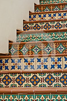 Tiled Staircase