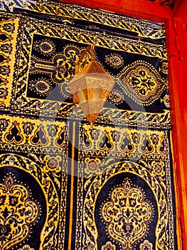 Tiled Wall in Fes, Morocco