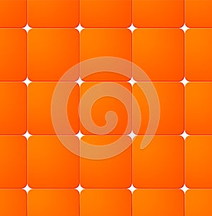 Tiles background with red orange color