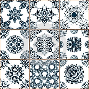 Tiles Floor Ornament Collection