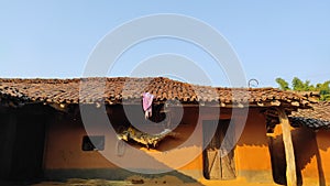 Tiles house of tribals