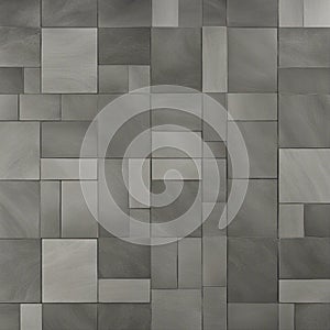 tiles texture _A slate floor tile pattern with a square shape and a black and white tone