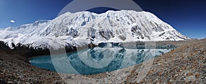 Tilicho lake, Nepal photo