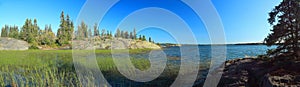 Tililo Tili Point at Yellowknife Bay, Great Slave Lake, Yellowknife, Northwest Territories, Canada