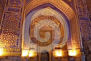 Tilla-Kari Medressa in Samarkand