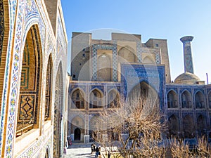 Tilla-Kari Mosque, Samarkand, Uzbekistan