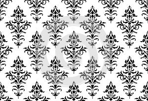 Tillable seamless Victorian Wallpaper