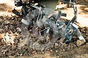 Tillage with a cultivator