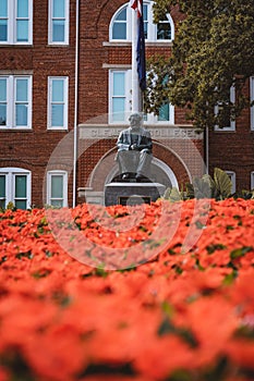 Tillman Hall in Clemson, SC in the Fall
