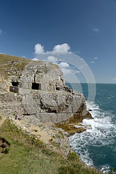 Tilly Whim cave near Swanage photo