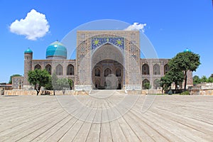 Tillya-Kori Madrasah in Samarkand