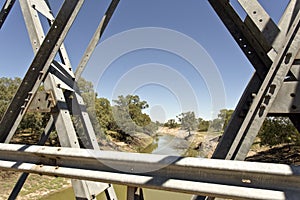 Tilpa Darling River from the Bridge