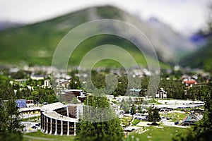 Tilt Shift Bardonecchia - Italy