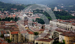 Tilt Shift of Turin