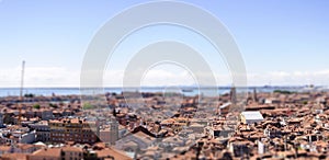 Tilt shift venetia photo