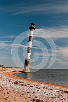 Tilted lighthouse