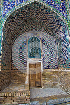 Tilya Kori Madrasah, Registan, Samarkand, Uzbekistan