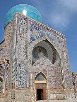 Tilya-Kori madrasah in Samarkand