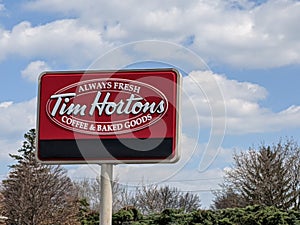 Tim Hortons Sign