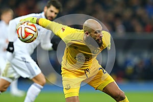 Tim Howard, UEFA Europa League Round of 16 second leg match between Dynamo and Everton