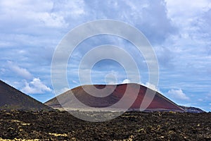 Timanfaya mountains of fire Lanzarote photo