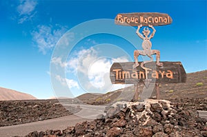 Timanfaya National Park, Canary, Spain