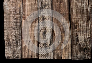 Timber brown wood plank texture, wall industrial background