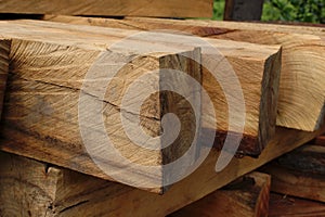 Timber for furniture making.